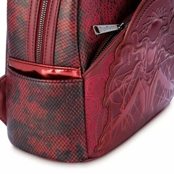Loungefly  Disney Parks Scarlet Witch Mini Backpack NWT​ - Picture 2 of 4